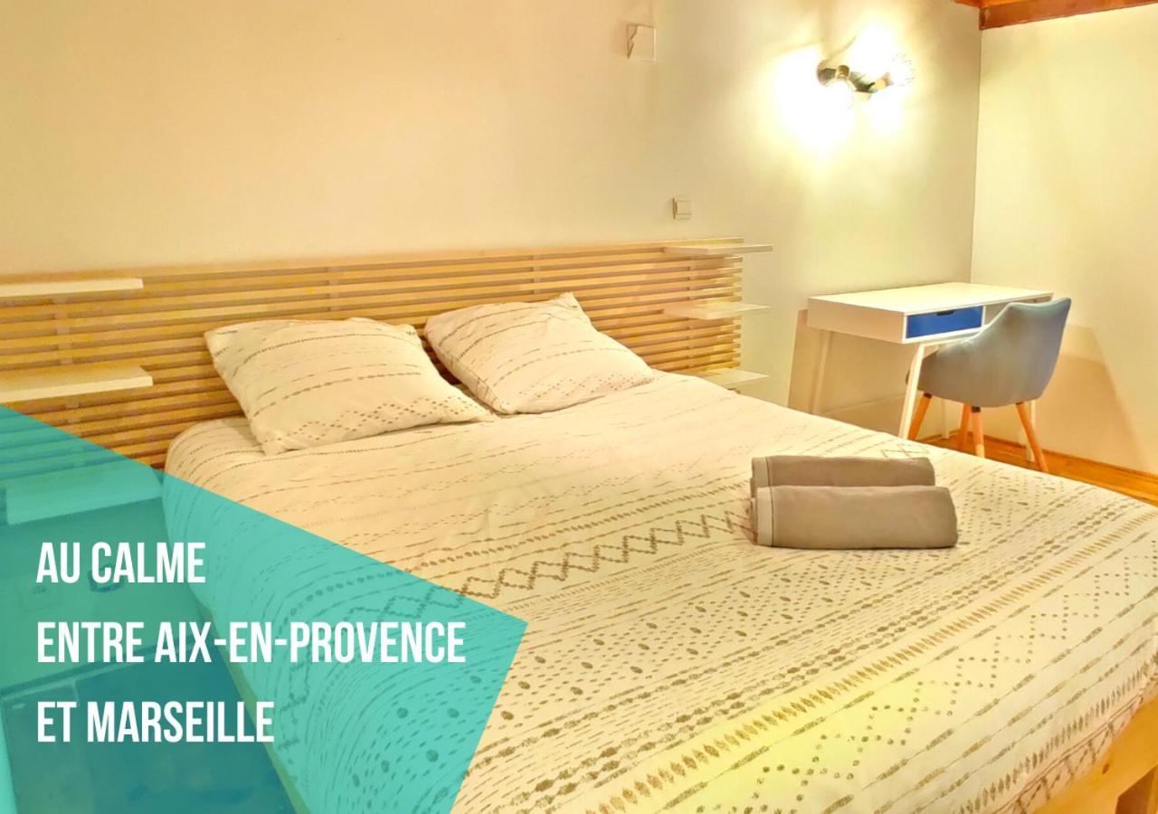 Entre Aix Et Marseille - Petite Maison A Auriol Exterior photo